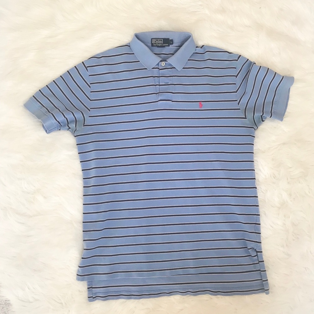 Striped Men’s Polo